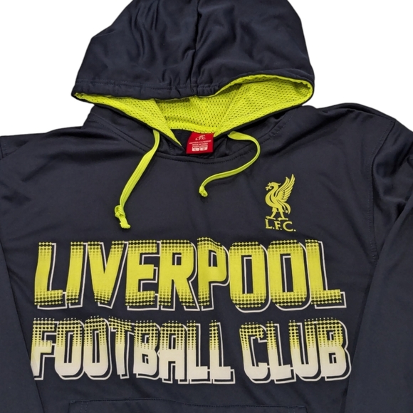 Liverpool F.C. Premier League Soccer L.F.C. Hoodie Sweatshirt Large - Picture 2 of 5
